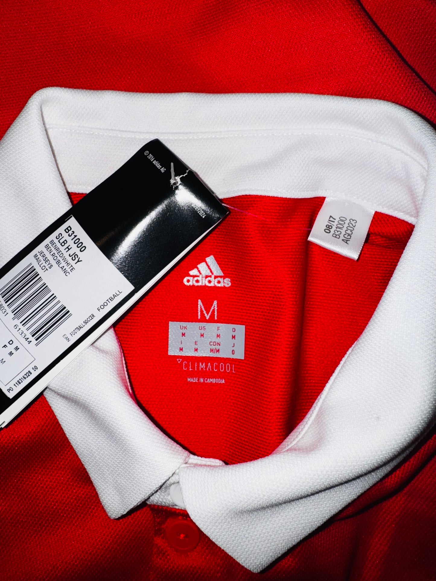 Benfica 2017/18 Home - BNWT - Jonas 10 - M