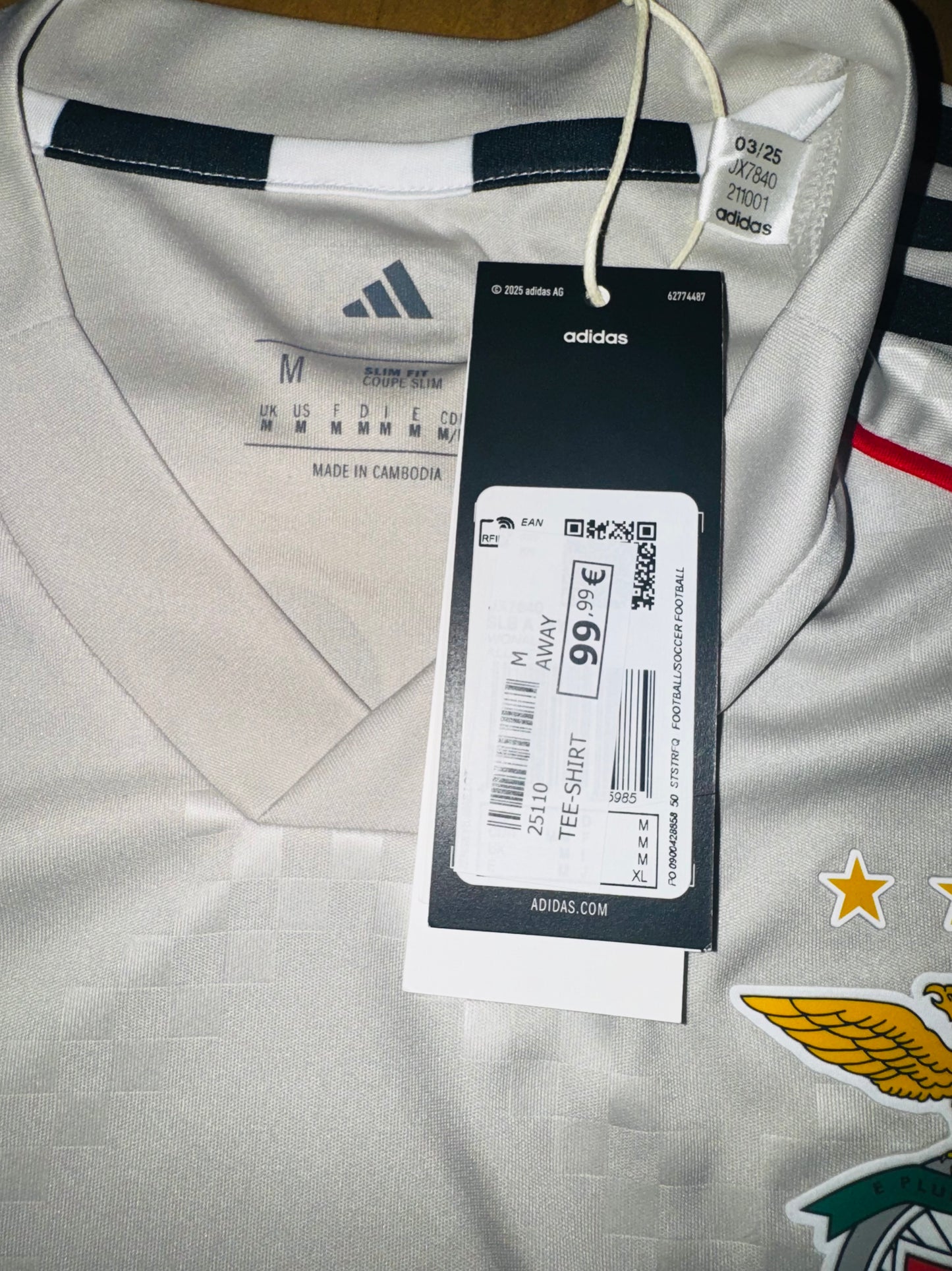 Benfica 2025/26 Away - BNWT - Otamendi 30 - M