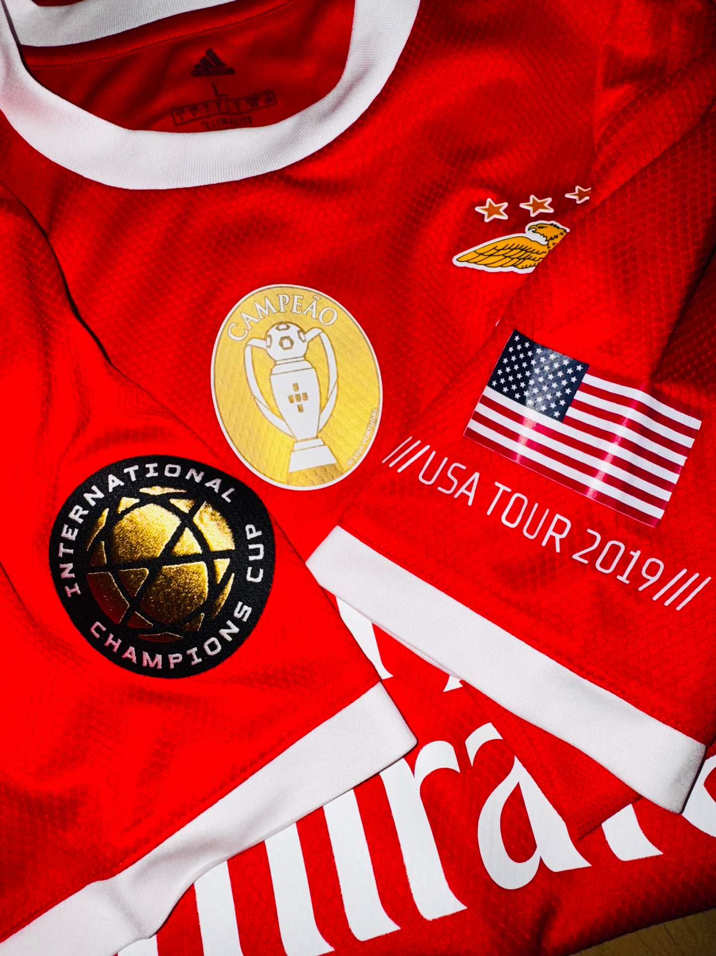 Benfica 2019/20 Home - Matchworn - Seferović 14 - L