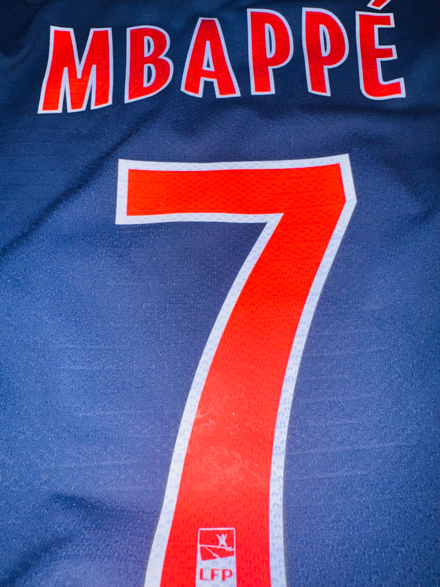 Paris Saint-Germain 2018/19 Home - Player version - Mbappé 7 - XL