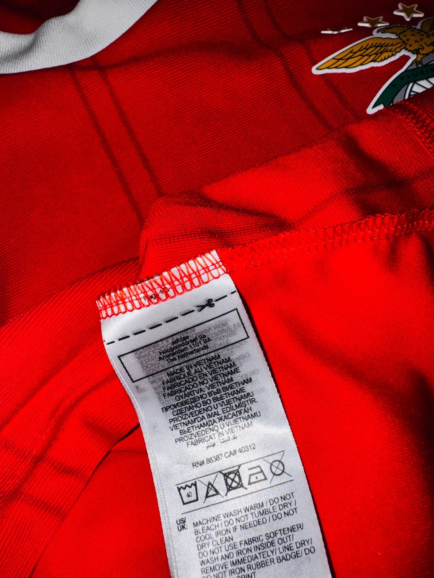 Benfica 2022/23 Home - Matchworn - Grimaldo 3 - S