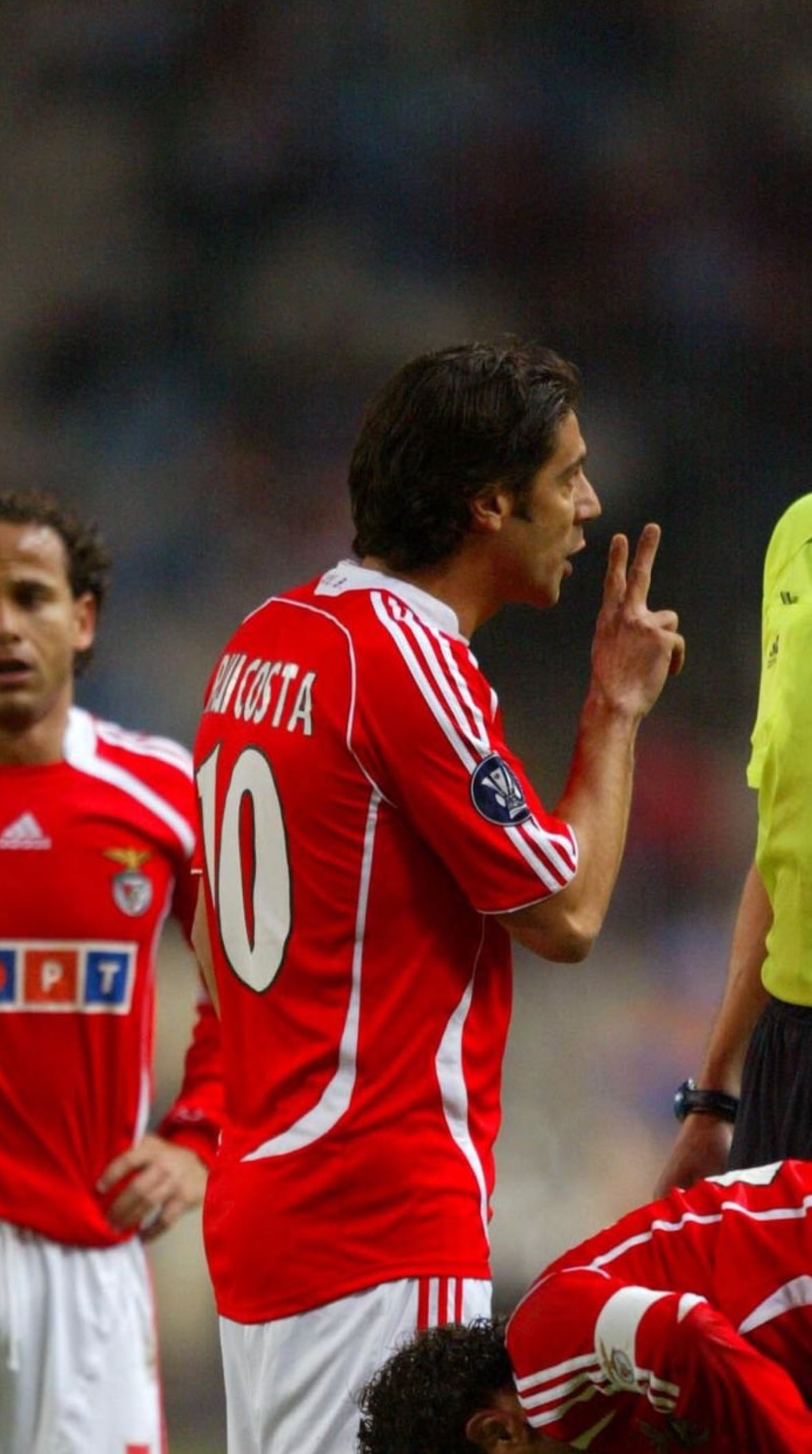 Benfica 2006/07 Home - Match Issue - Rui Costa 10 - XL