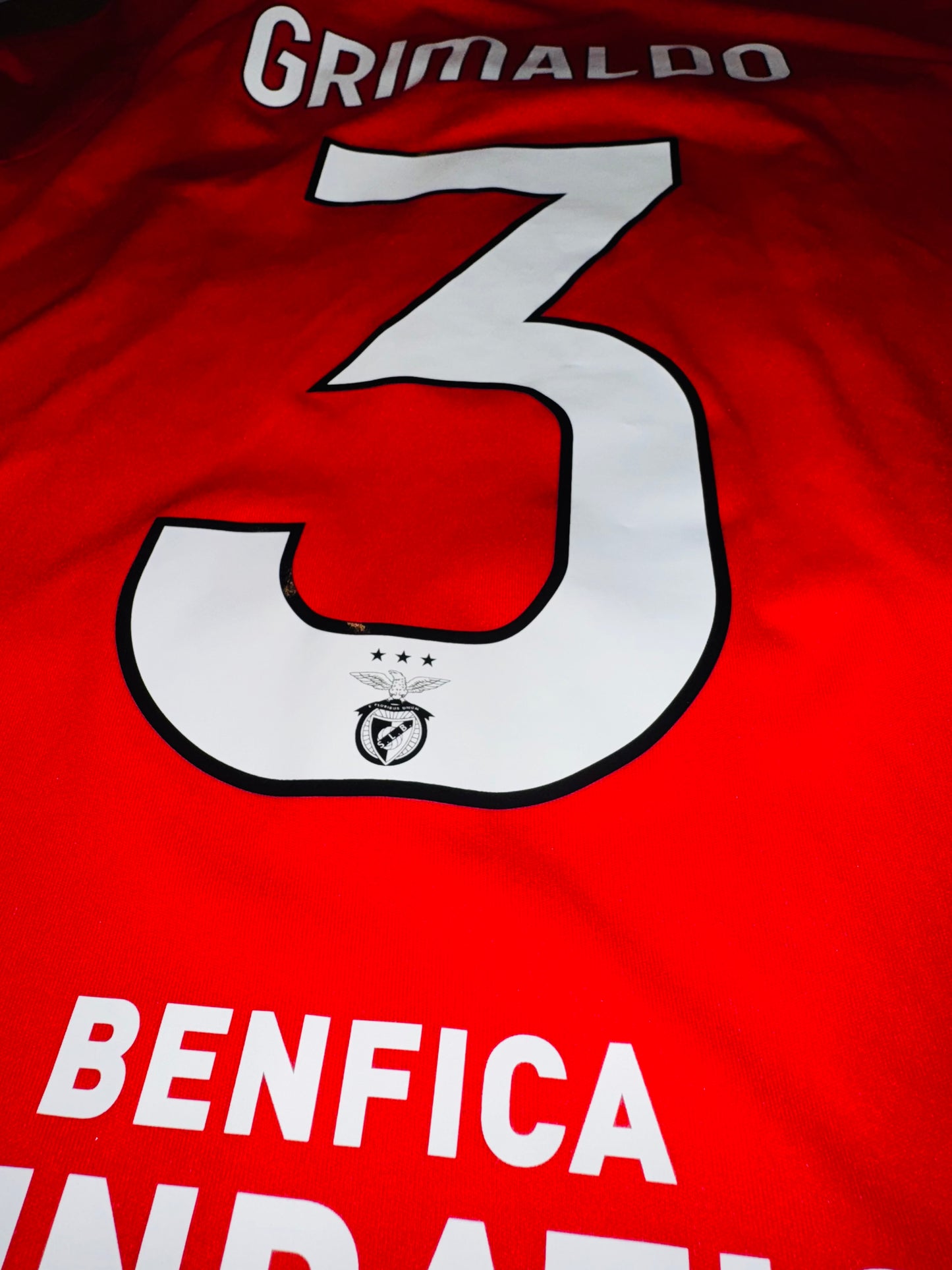 Benfica 2022/23 Home - Matchworn - Grimaldo 3 - S
