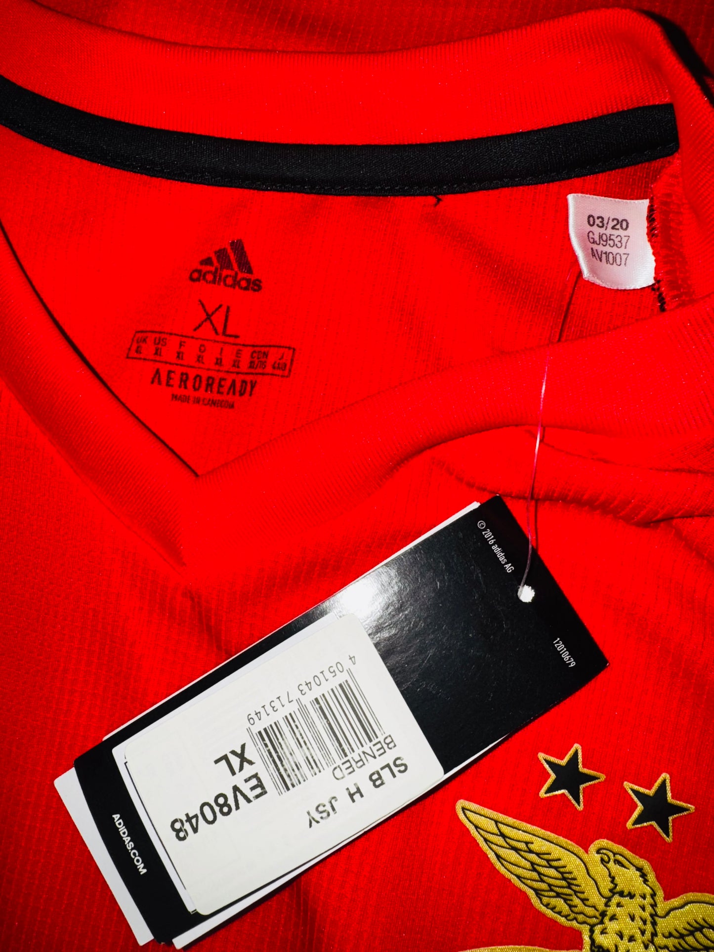 Benfica 2019/20 Home - BNWT - Taarabt 49 - XL