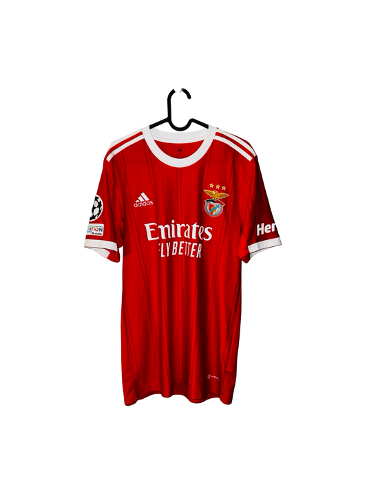 Benfica 2022/23 Home - Matchworn - Grimaldo 3 - S