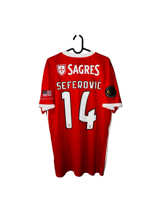 Benfica 2019/20 Home - Matchworn - Seferović 14 - L