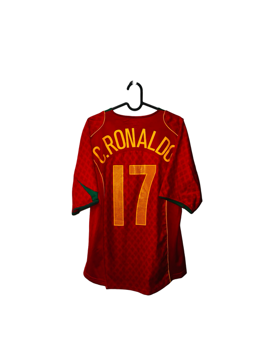 Portugal 2004 Home - Ronaldo 17 - L