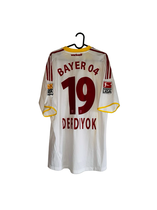 Match issue Bayer Leverkusen 09/10 Away - Derdiyok 19 - XL