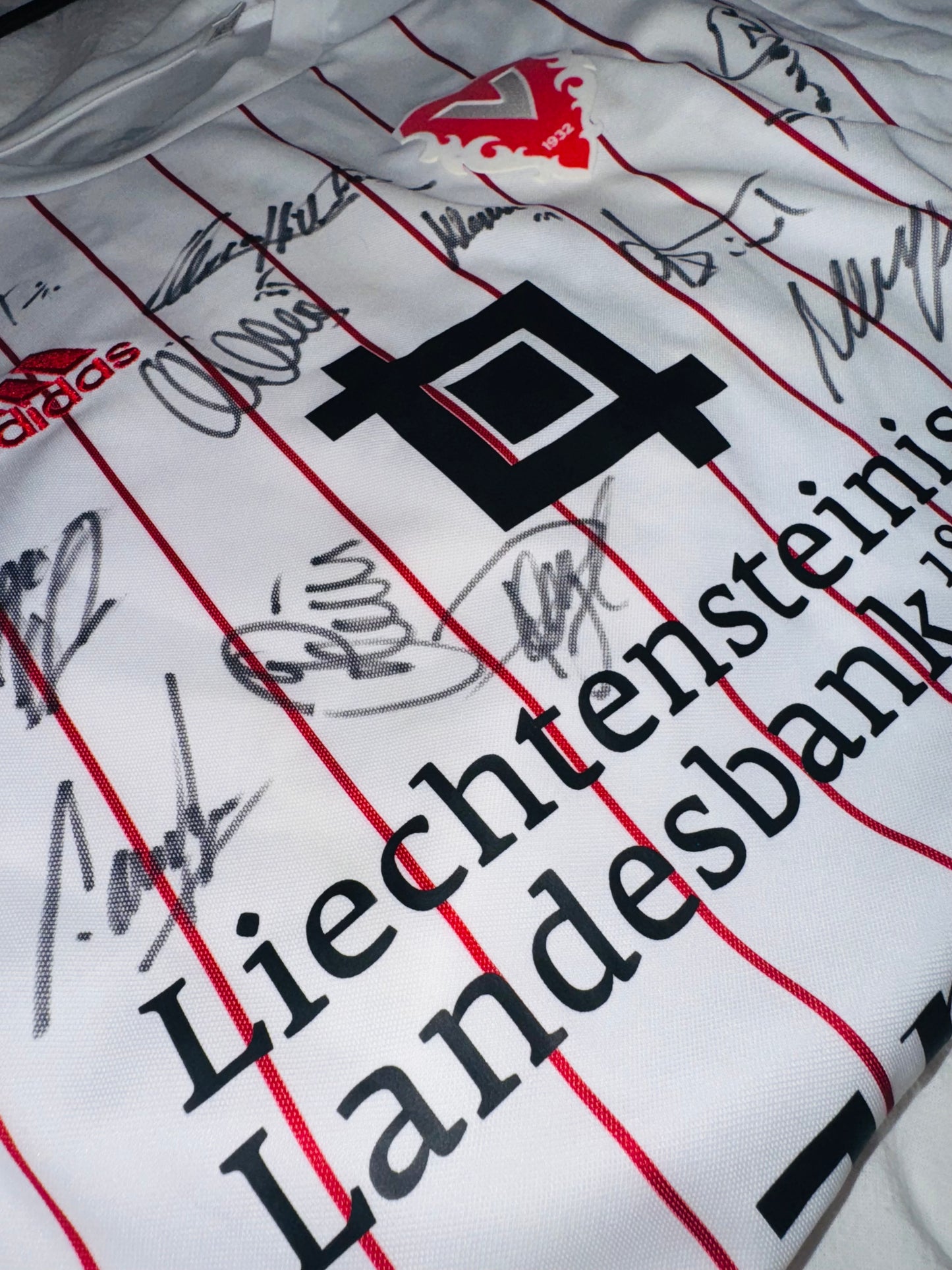 Vaduz 2012/13 Away - Squad Signed - XL